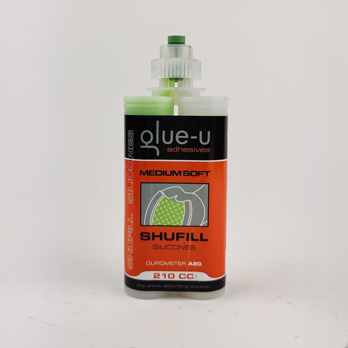 Glue U Shufill Silikoni Medium Soft A20 Vihre 210ml Glue U Shufill Silikoni Medium Soft A20 Vihre 210ml