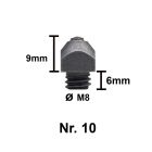 Tuna Hokki Nr. 10-6 M8 9 mm kpl