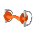 Winderen Ported Mullen Mouth D-Ring Snaffle with Bit Guards kuolain