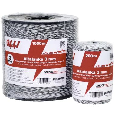 Olli Shockteq Aitalanka Super 3 mm 1000m