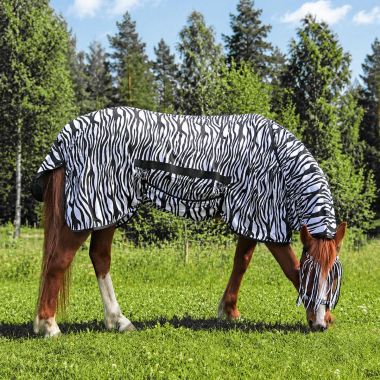 Equitare Zebra Fullneck Hyönteisloimi UV-suojalla