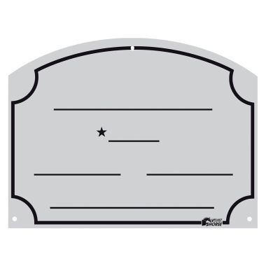 Vplast Nimitaulu riveillä 20 cm x 27cm