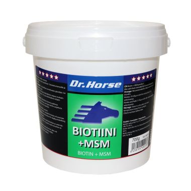 Dr. Horse Biotiini+MSM jauhe 700 g