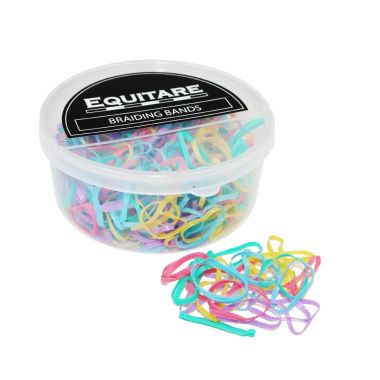 Equitare Pastel Mix Letityskuminauhat rasiassa silikonia