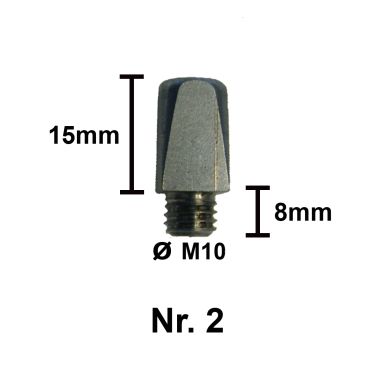 Tuna Nurmihokki Nr. 2 M10 15 mm