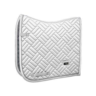 Equestrian Stockholm Modern White Perfection Silver satulahuopa