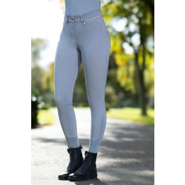 HKM Rosegold Sparkle ratsastushousut silikonikokopaikoilla