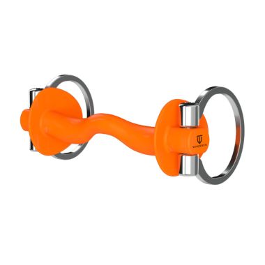 Winderen Ported Mullen Mouth Eggbutt Snaffle with Bit Guards kuolain