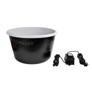 Willab Lämmitettävä astia 45 l pyöreä