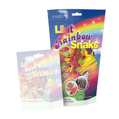 Likit Snaks hevosnamit rainbow 500 g