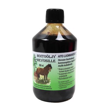 Kietäväinen hoitoöljy hevosille 500 ml