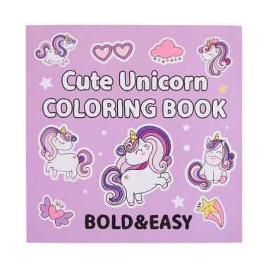 EQ Cute Unicorn Värityskirja