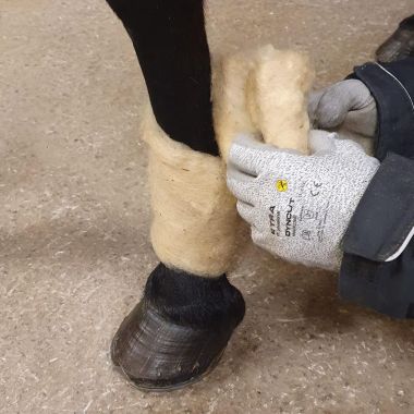 Pimpiäisen lampaanvillakääreet 2 kpl