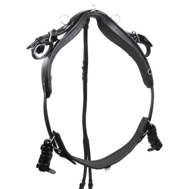 GP-Tack Sila aisalenkkimalli Anatomic korkeasäkäiselle nahkaa