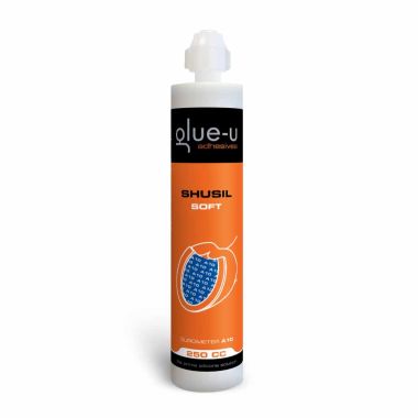 Glue-U Shusil Silikoni Soft A10 sininen 250ml