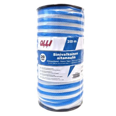 Olli Sinivalkoinen aitanauha 20 mm