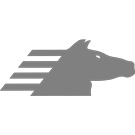 Unicorn Muovi-huopa pohjalliset musta XL 7 mm pr